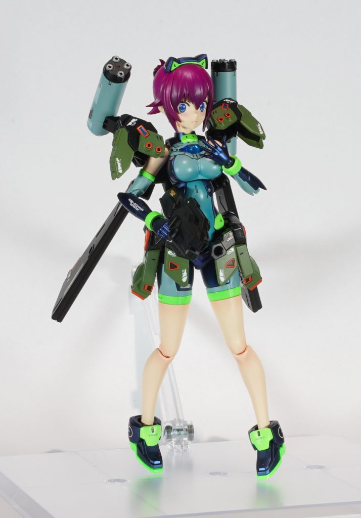 ポーズが下手すぎですね・・