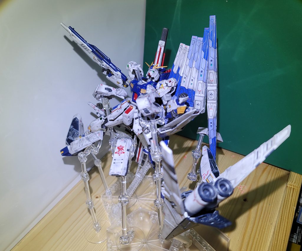 ヘビー・ウェポン・システム、パージ!フルアーマー系機体にはどうしてもこれがやりたいんだよねー支柱が多すぎて少しカオスになっているんだが…