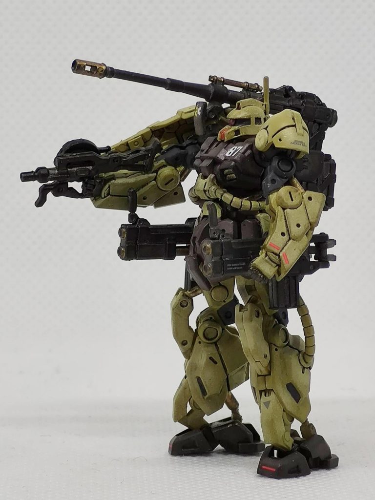 ザクキャノン（ガンダムアーティファクト）–3枚目/制作者：yukidaruma