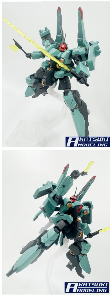 HG 1/144 AMX-014R   リーベン・ヴォルフ(ミサイルバーニアバインダー装備)–5枚目/制作者：アカツキモデリング