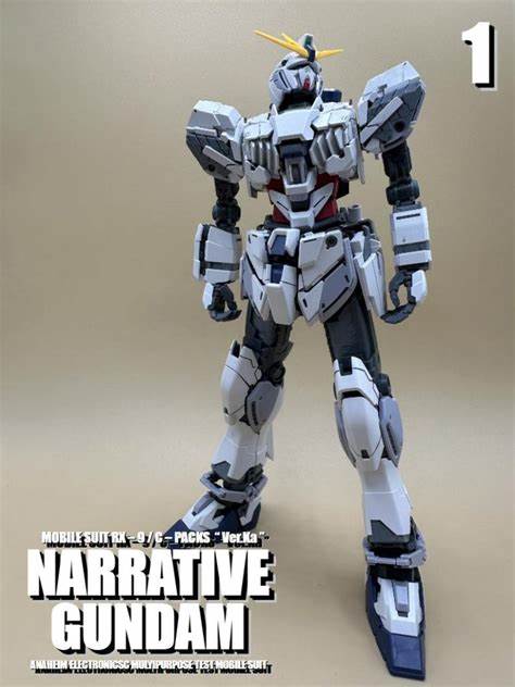 RX-9C MG NARRATIVE GUNDAM CPACKS