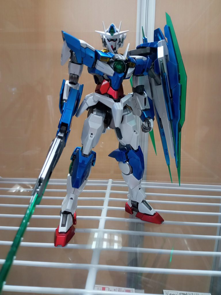 MG ダブルオークアンタ メタリック全塗装のご紹介です(^_^)/–3枚目/制作者:おもちゃ屋のてんちょー