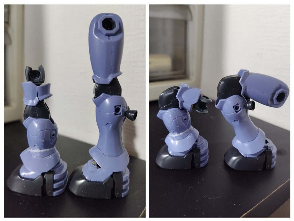 大腿部はSDCSの肩関節使用