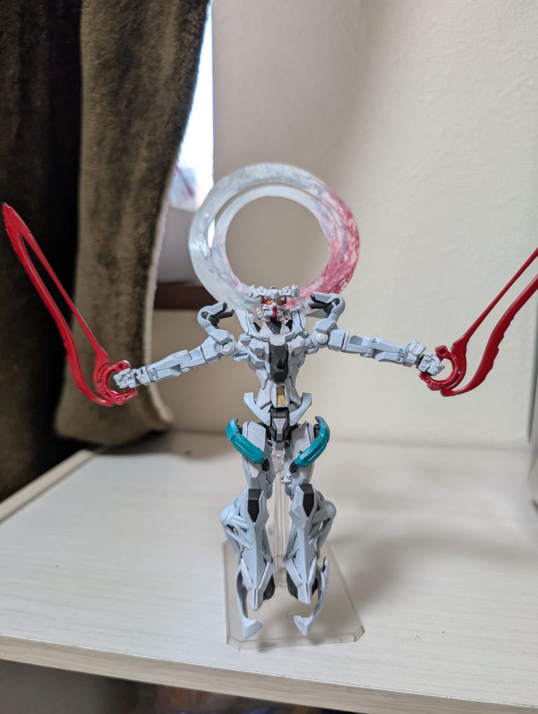 はい13号機です 笑最終回のラスボス機体(であろう)RX78に勝てるように願いを込めて一生懸命筆を走らせました。嘘です。1月前には出来上がっていたので最終回の展開なんて知る由もありませんでした。