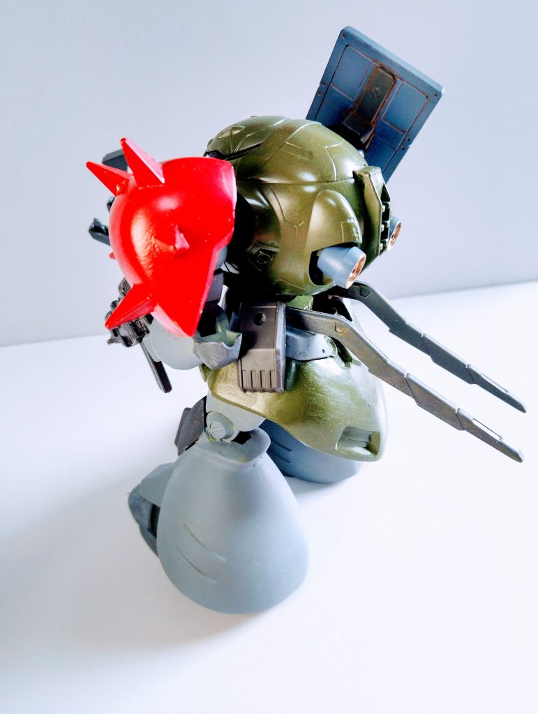 塗装はクレオス水性を調色筆塗り単色あたり三色混ぜ混ぜ〜久しぶりにクレオス使ったww