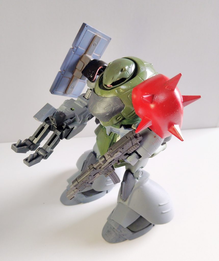 速くエア・ブラシ使って塗装したい〜片手だと不便ですww