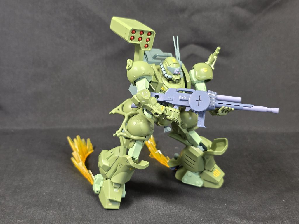 ターンピックが冴えていそうなポージング。