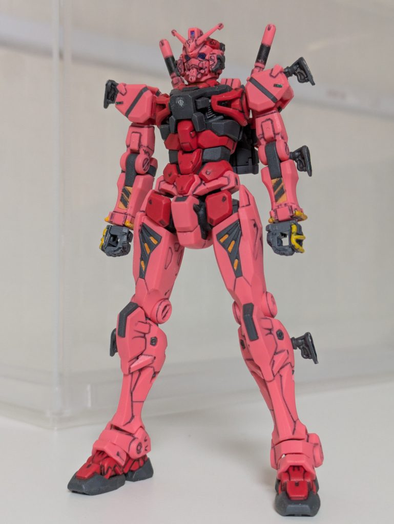 HG 1/144　赤いガンダム–2枚目/制作者：yucchii