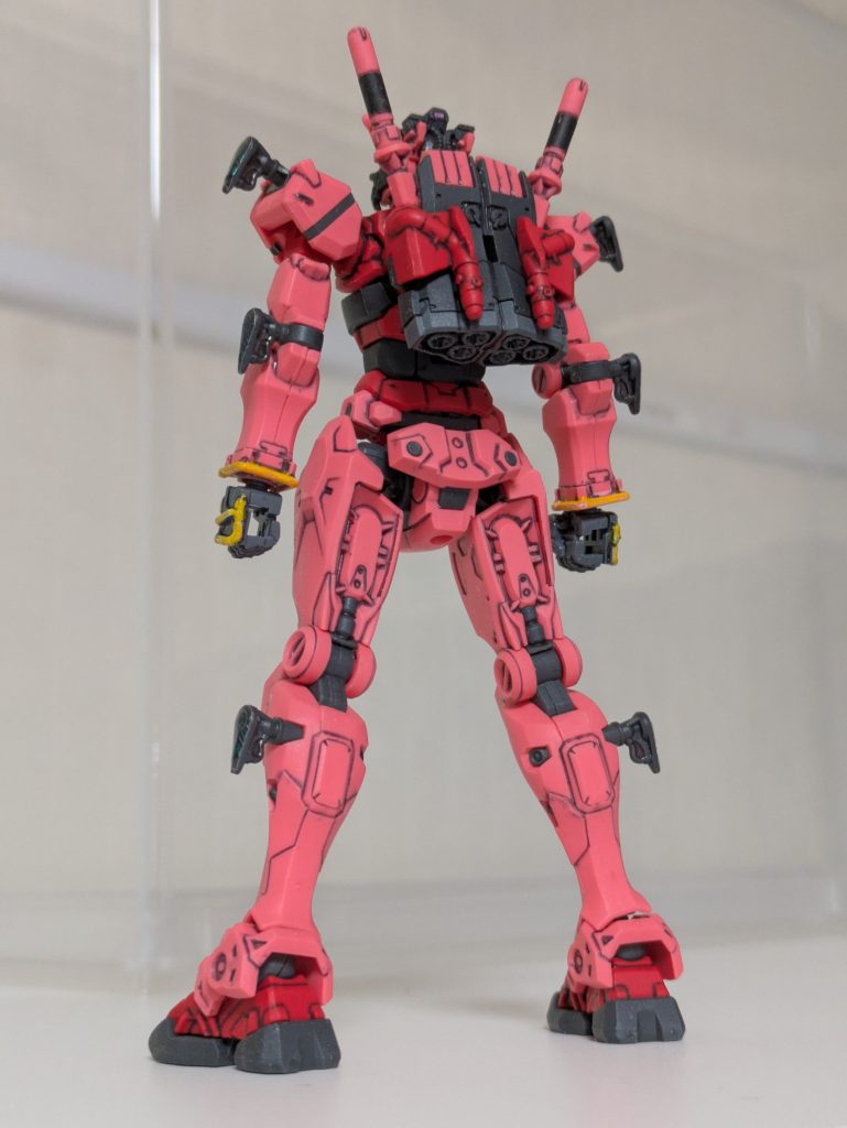 HG 1/144　赤いガンダム–3枚目/制作者：yucchii