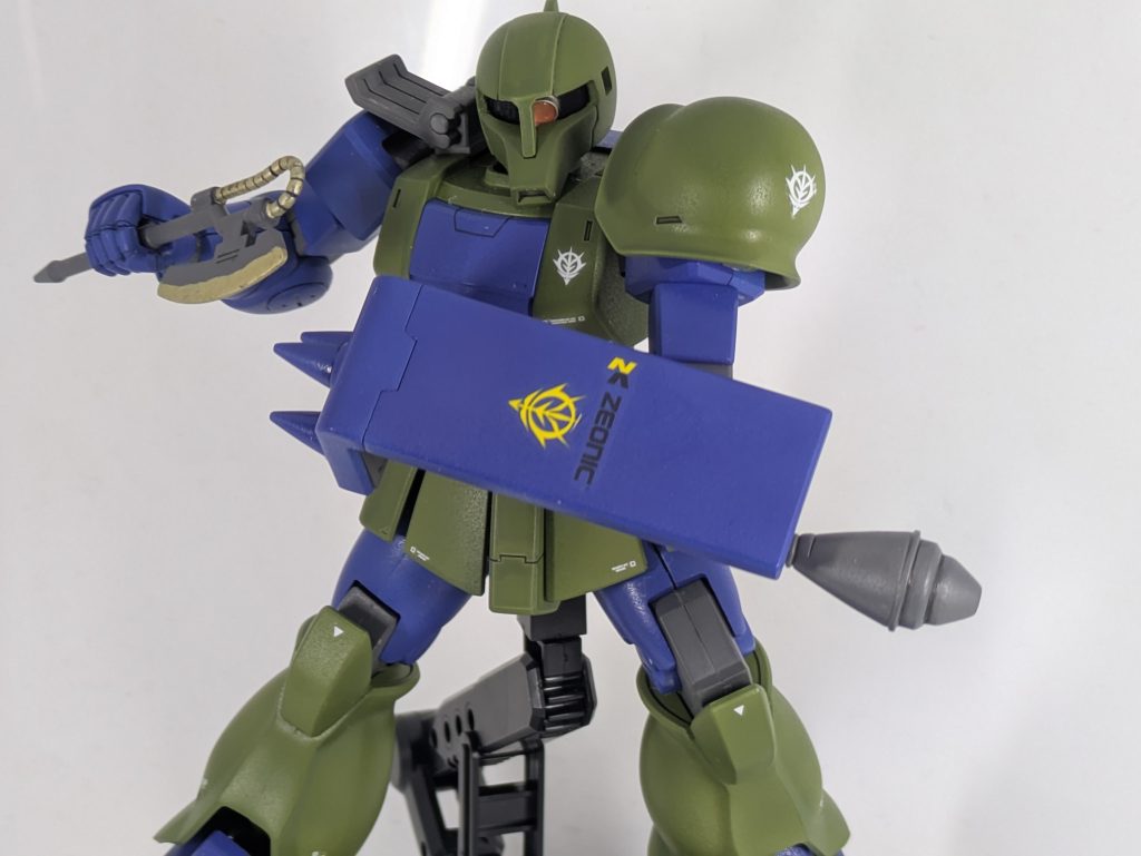 シールドはモールド追加しても良かった。ただ、スジボリ自分で追加するのめちゃくちゃ苦手です🥲🥲