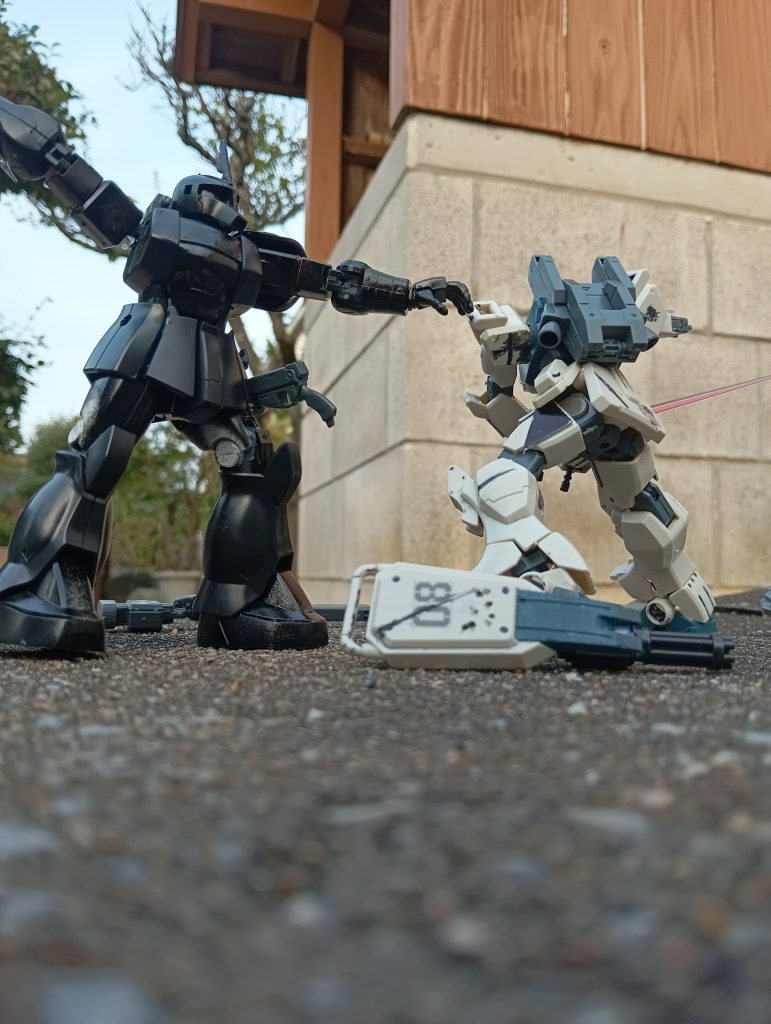 持ってたEZ-8と撮影