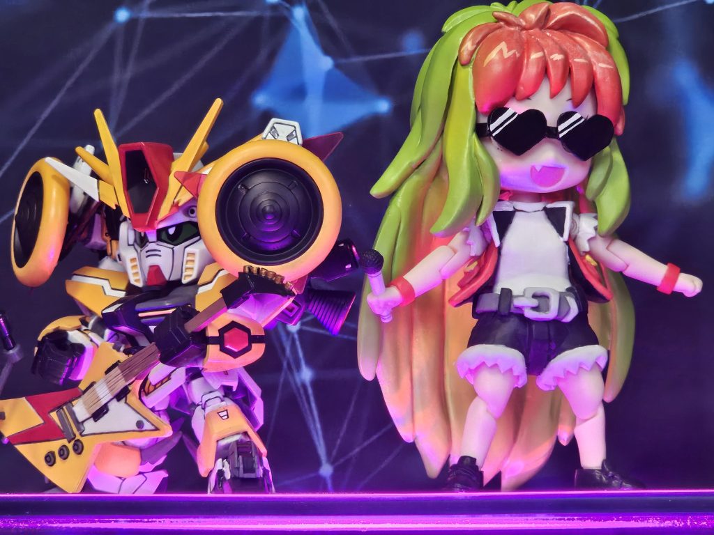 音楽に目覚めたイエローガンボイとのツーショットトロンちゃんサングラスver.