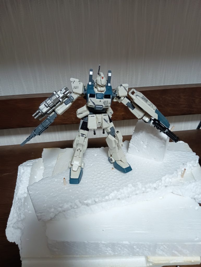 他にも全身に装甲を付けてる為防御力が向上している