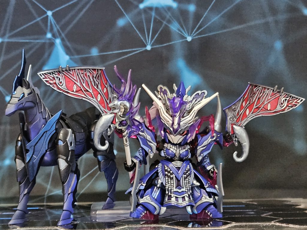 マント展開…敵にしか見えんw