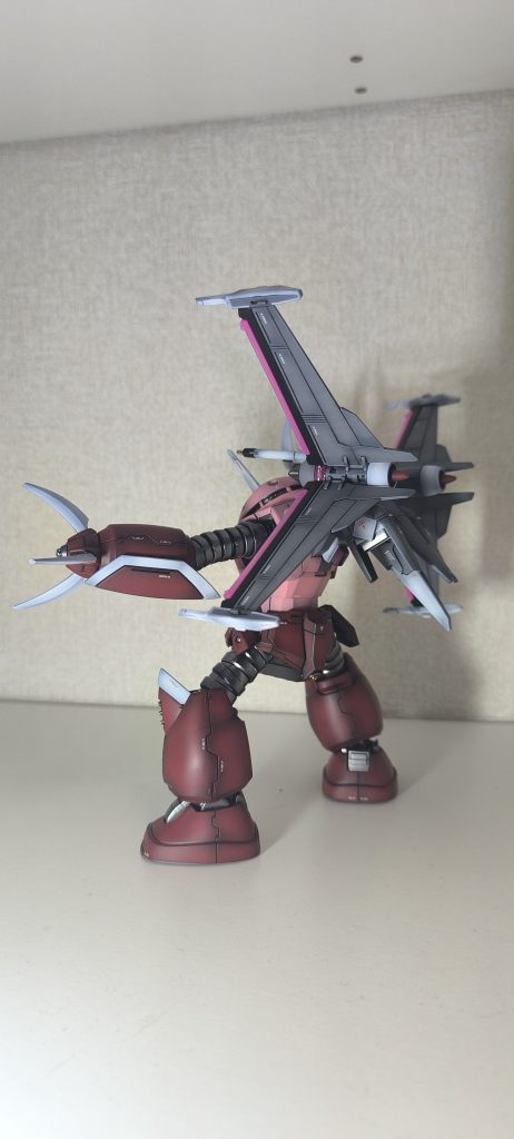 ズゴックだが水中での活躍がなかったので、この機体は水泳部なのだろうか?