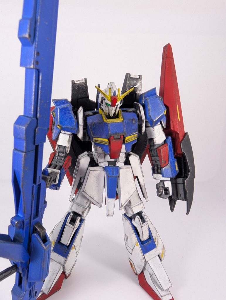 黒サフ吹いた状態からの黒立ち上げなんて僕にはもちろん出来ないので普通に塗っただけです(笑)