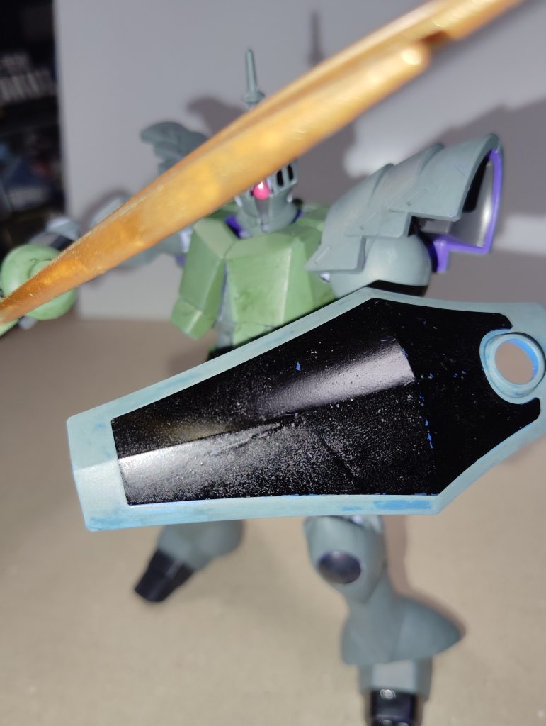 サーベルエフェクトはクリアではなかったのでホワイトゴールドで