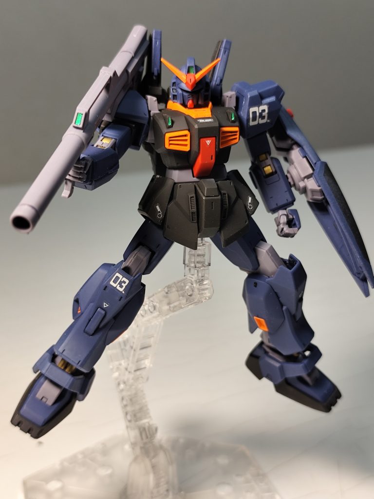 あんまティターンズカラーが好きじゃなかったですが実際作ってみるとカッコよす！