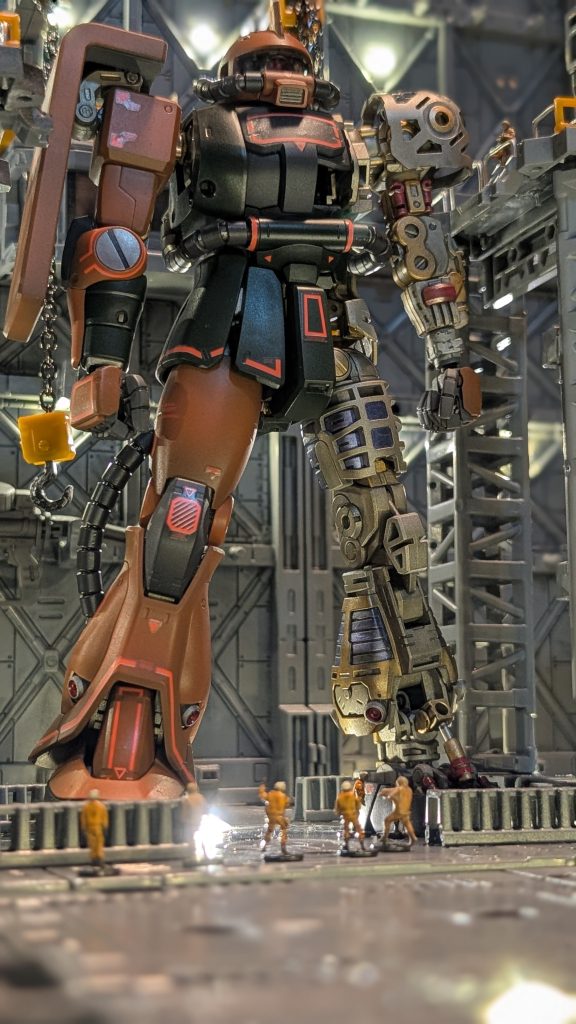 ガルマ専用ザクII–2枚目/制作者：　むにゃふじ子