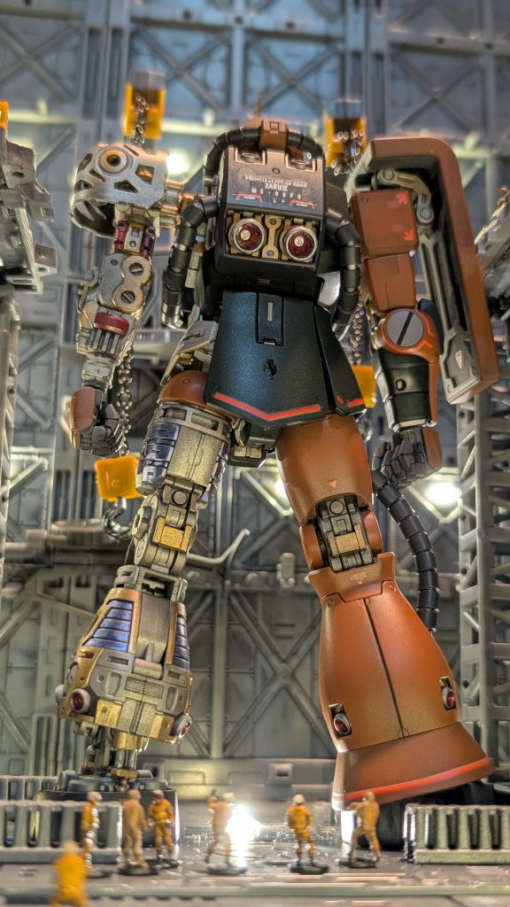 ガルマ専用ザクII–4枚目/制作者：　むにゃふじ子