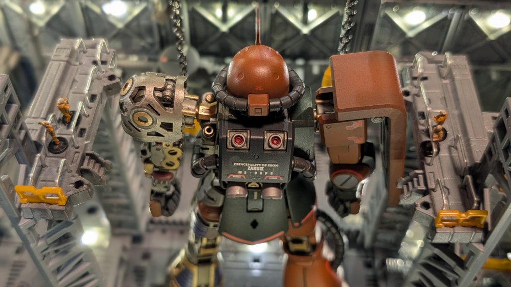 ガルマ専用ザクII–5枚目/制作者：　むにゃふじ子