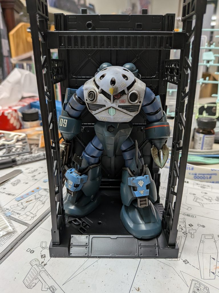 戦後は残党に合流せず部隊の仲間と土建屋でも営んでて欲しいなぁと思いながら作りました。