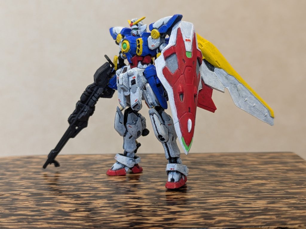 マーキングは、前回同様に爪楊枝でチョンチョンで誤魔化しです。