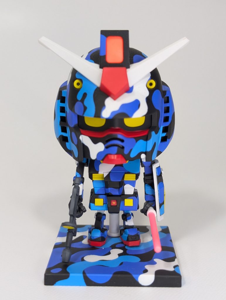 ガンプラくん　カモフラージュ　ブルーver–2枚目/制作者：kasuke