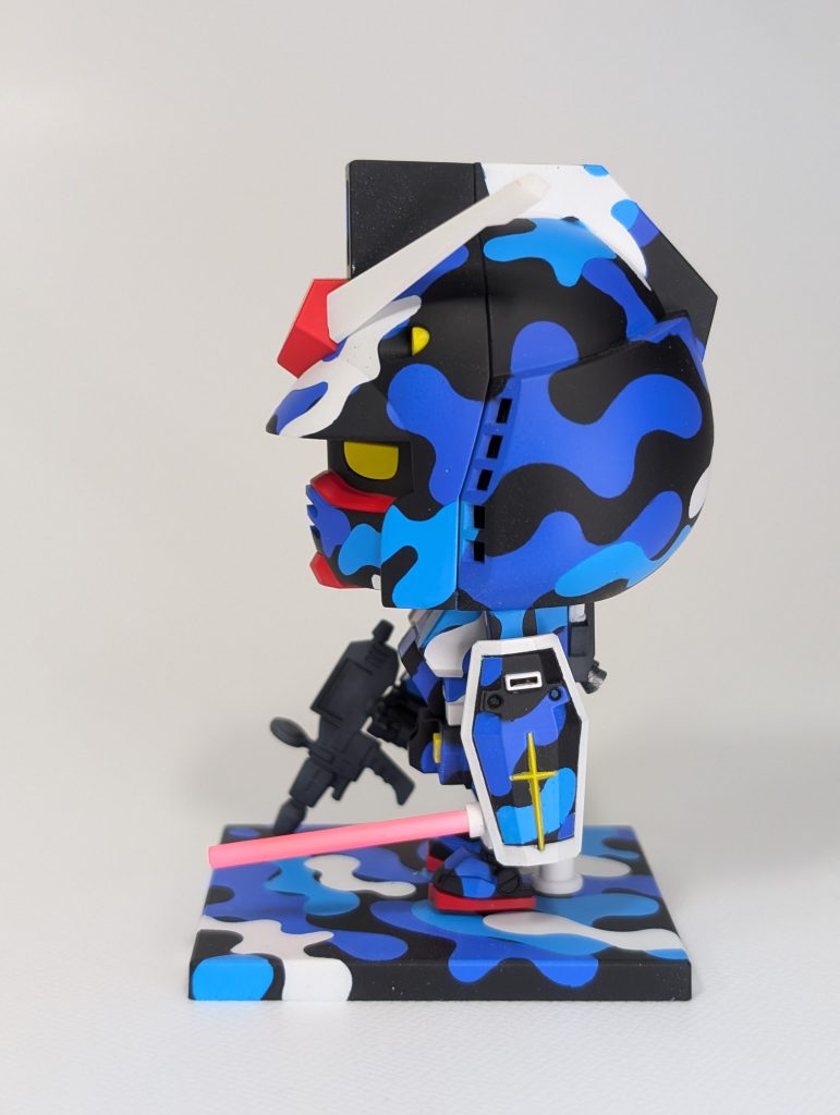 ガンプラくん　カモフラージュ　ブルーver–4枚目/制作者：kasuke
