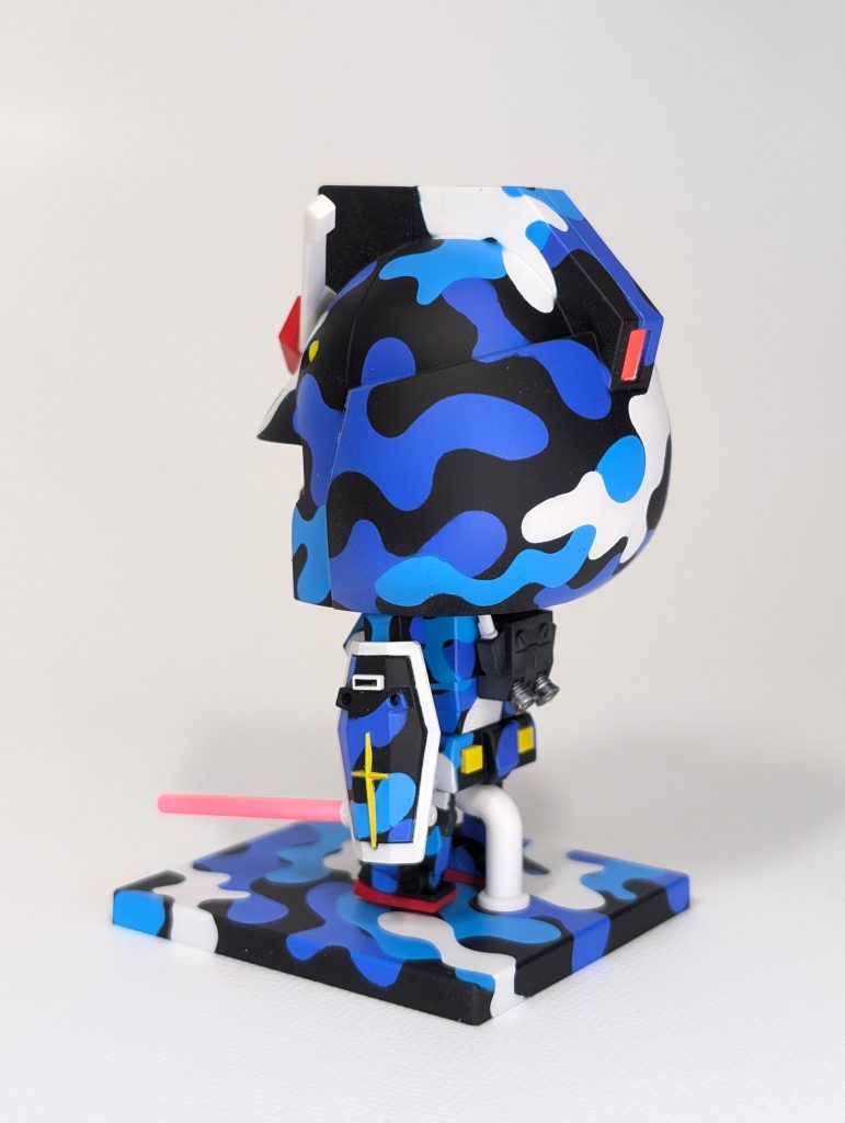 ガンプラくん　カモフラージュ　ブルーver–5枚目/制作者：kasuke