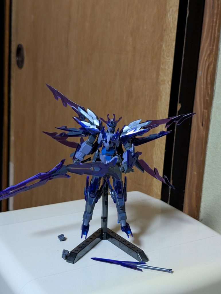 トランジェントガンダムグレイシャー完成–3枚目/制作者:アトラ