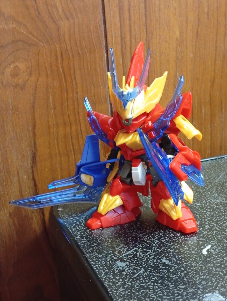 塗装前。パーツ流用が中心なのが分かるかと思います。