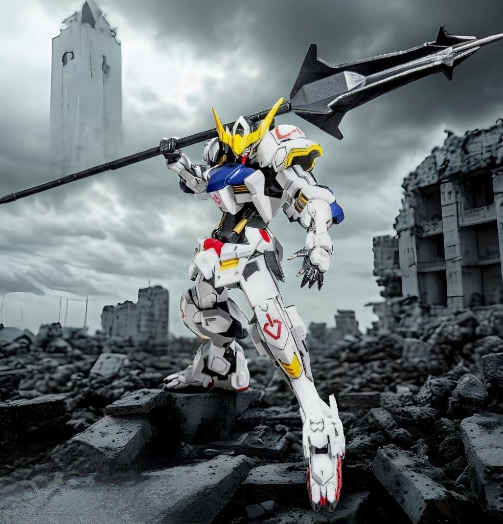 HG ガンダムバルバトス 第4形態  『ver.私生活が、極貧の翔姫』–5枚目/制作者：私生活が、極貧の翔姫