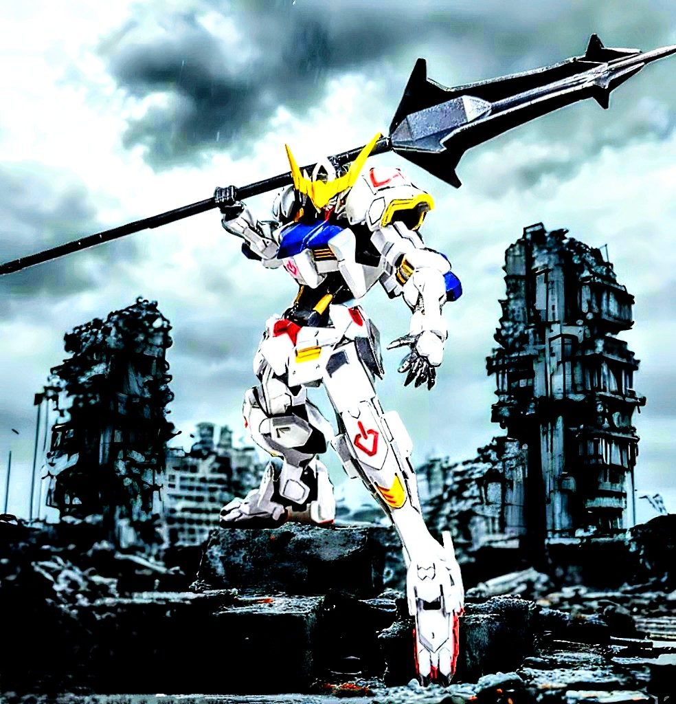 アプリの『ビルダーズノート』を使い背景を合成しました。個人的に、良い感じで満足。