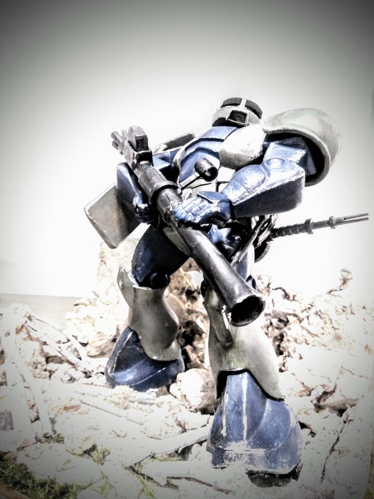 ザク1、モノクローカッコいい！！雄叫びている！？感じ(^o^)