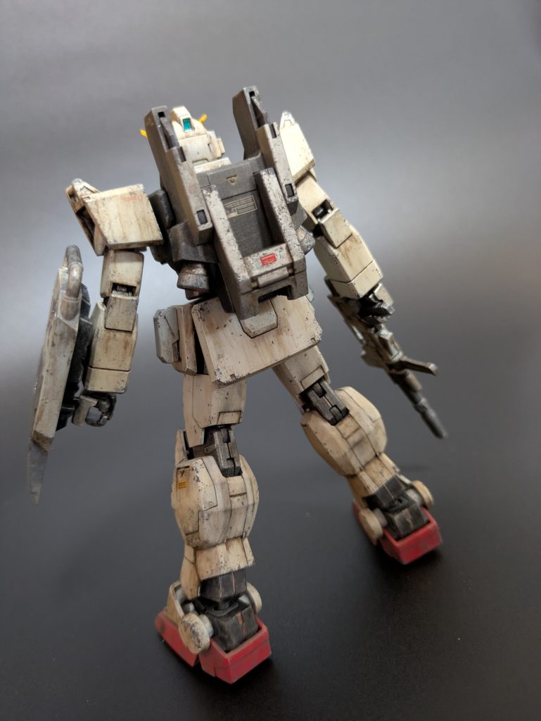 嵐の中で汚れまくった陸戦型ガンダム–4枚目/制作者：シクラメン少尉