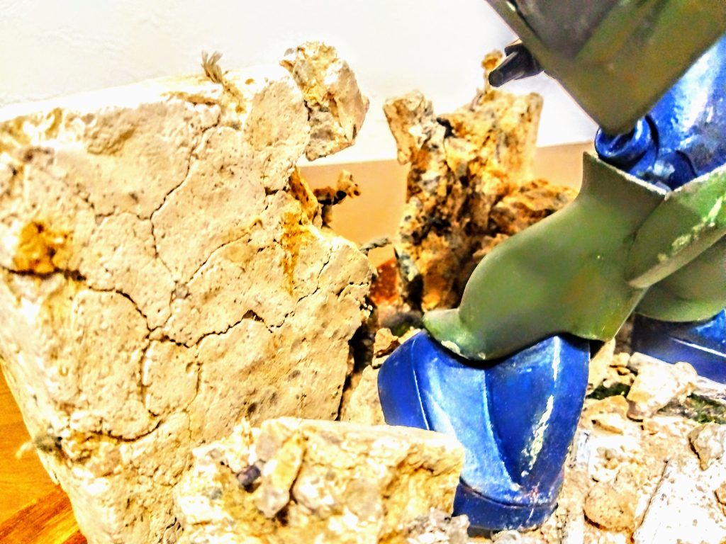 ジオラマのリアリティに力を入れてみました…