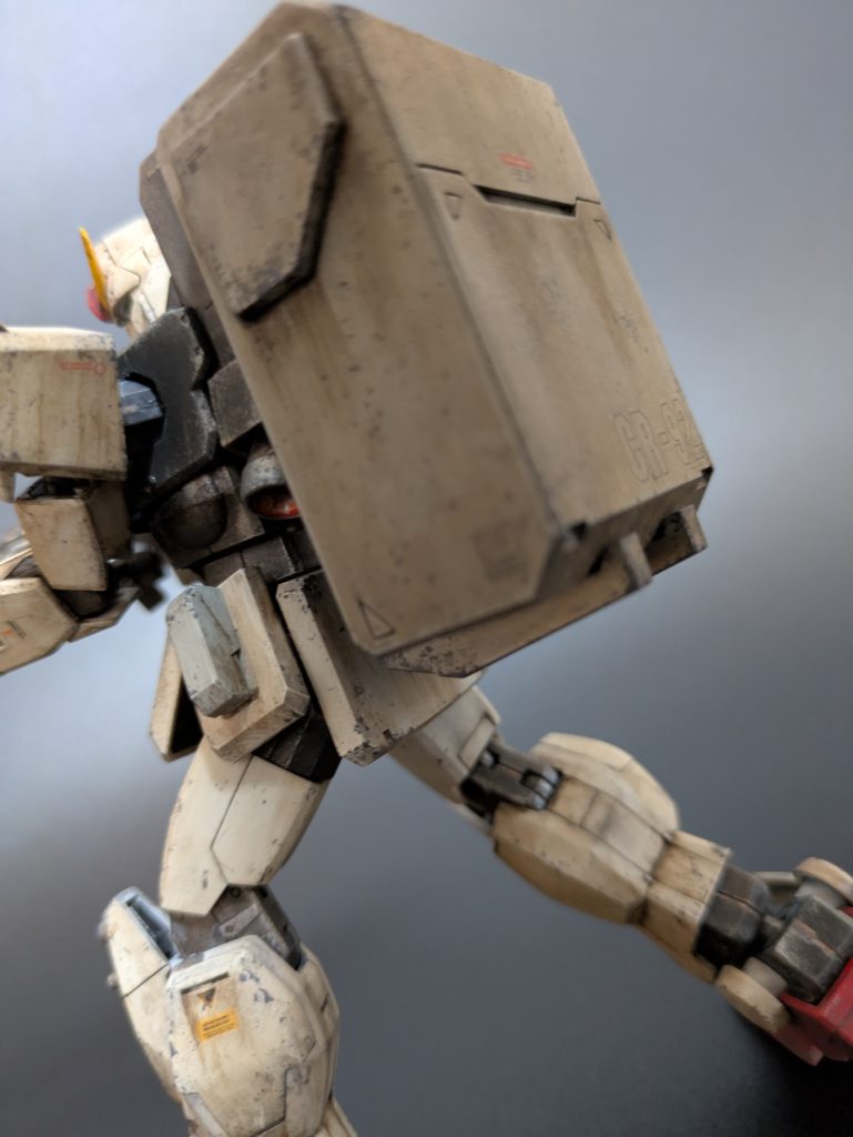 嵐の中で汚れまくった陸戦型ガンダム–5枚目/制作者：シクラメン少尉