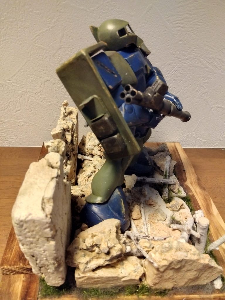 自作のシールドとミサイルパックを自作で付けてみました＼(^o^)／