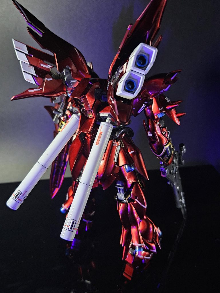 普段サボりがちなバックショットもデカールのおかげでしっかり決まります