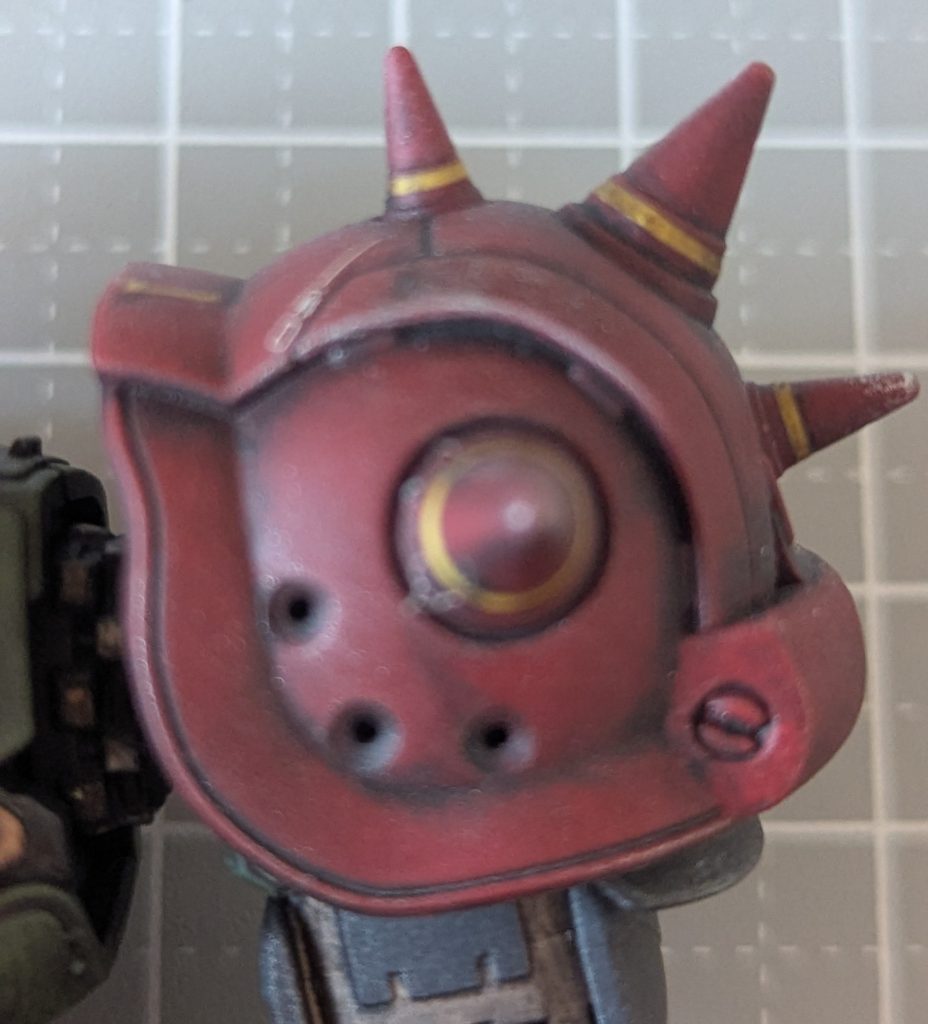 スパイクアーマー改修…前回のケイル機と同等の改修