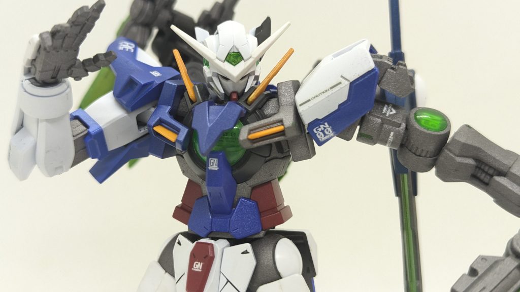 はい、ということで今回はアメイジングエクシアを改修したガンダムエクシアリビルド。実は私、グラハム・エーカーめっちゃ好きなんですよね…00を観返しながらこの機体を制作していて、とても楽しい 時間でした。まさしく愛です。それでは長くなりましたが、最後まで見て頂きありがとうございました。