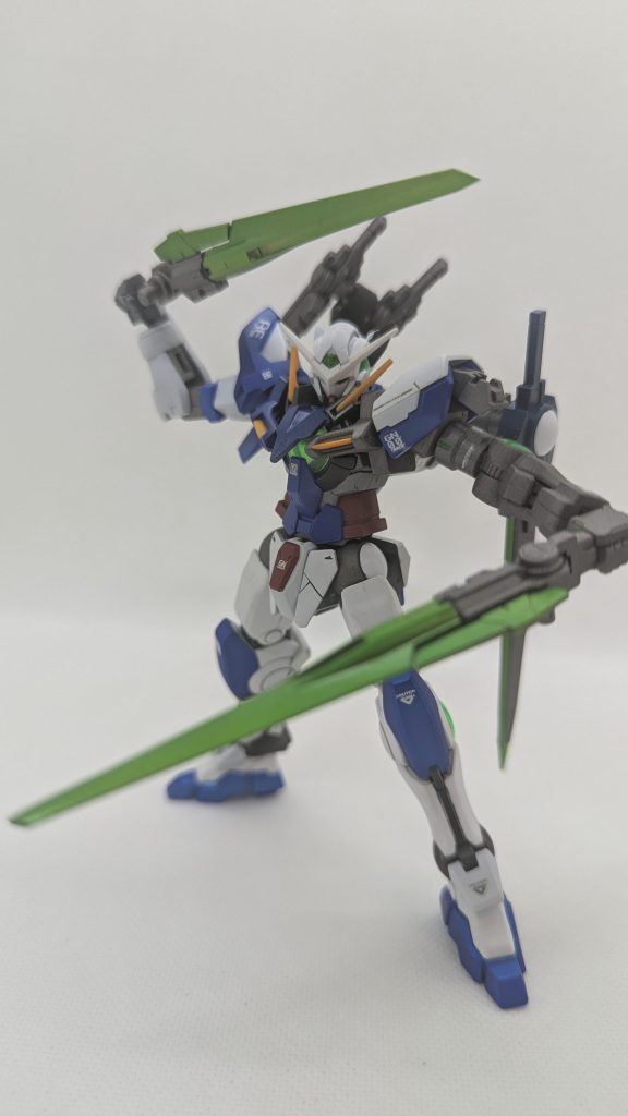 武装はブシドーの魂、刀をイメージして00ガンダムの武装を拝借しました。