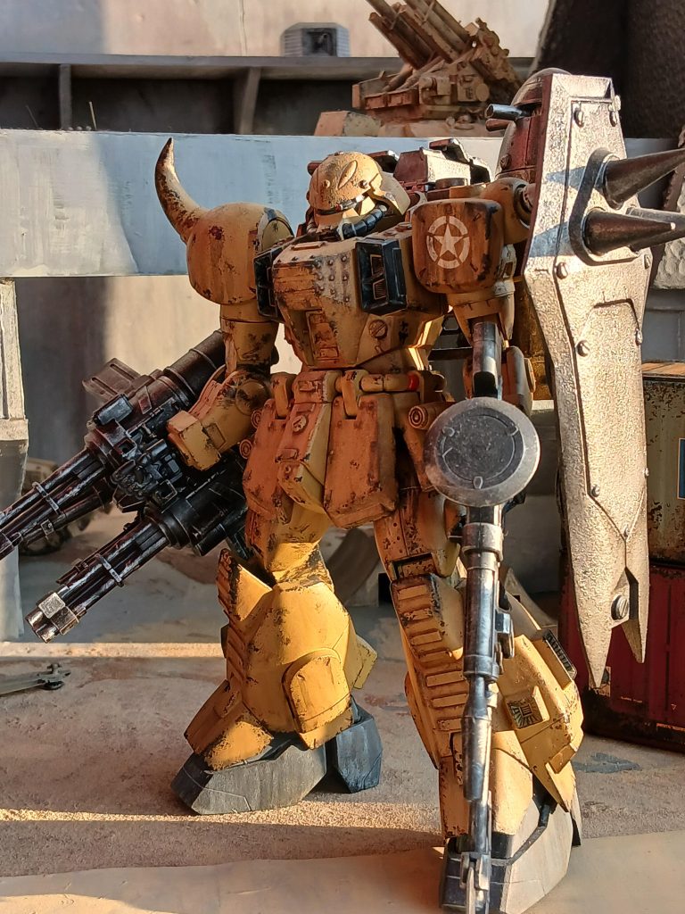 10年位前に作った物、今見ると各部の工作や塗装が荒い(笑)今もそんなに進歩してない感が...