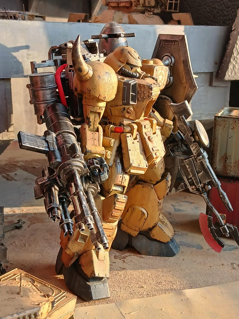 自然光いいもんですね。暑いけど…皆さんも熱中症に注意して下さい。