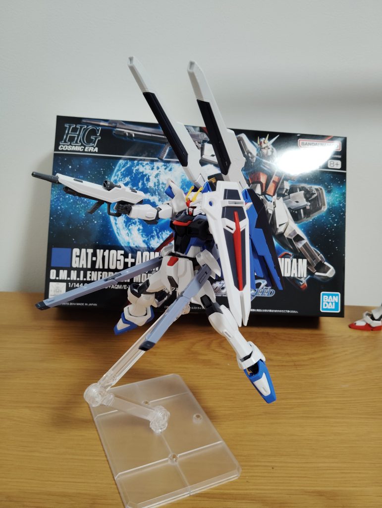 フルバーストモード！ちょっとストライクが映ってる…