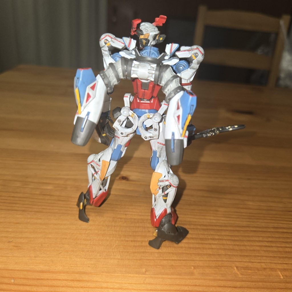 バックパックの塗り分け辛かったです(笑)