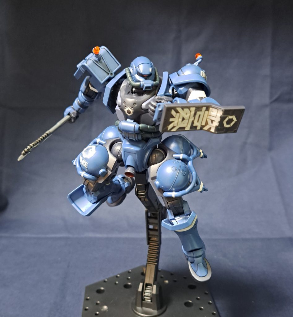 HG 軍警ザク–4枚目/制作者：Roto