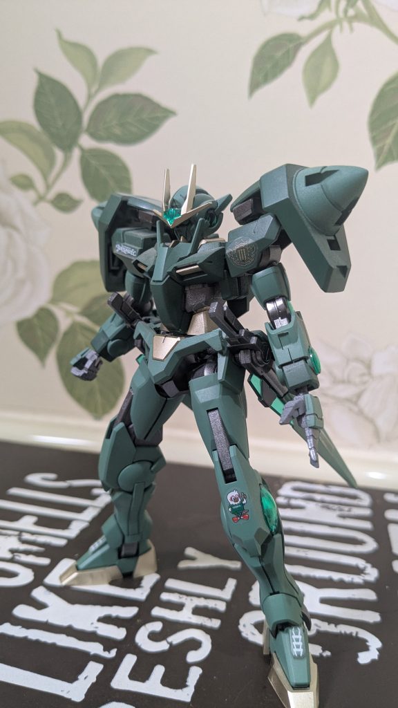 HGダブルオーガンダム(Jリーグコラボバージョン)–2枚目/制作者：kamitetsu