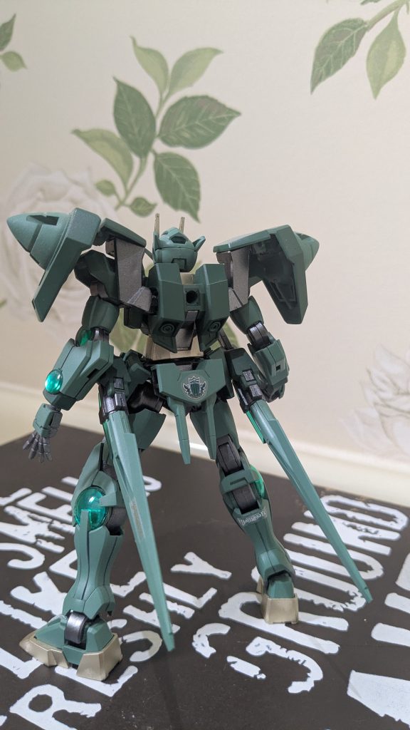 HGダブルオーガンダム(Jリーグコラボバージョン)–5枚目/制作者：kamitetsu